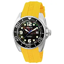 Relgio masculino Pro Automtico com mostrador em madreprola - 45 mm. Amarelo 6997