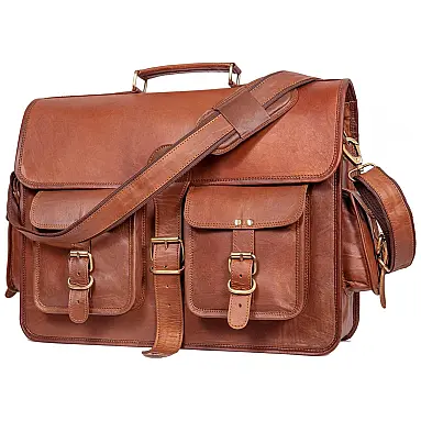 Bolsa Maleta de Couro Masculina