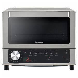 Forno Torradeira Elétrico 11L com Aquecimento Infravermelho Duplo, 6 Opções de Cozimento Automático, 110V 1300W, Panasonic NB-G200P, Prata