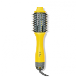 Escova Secadora Drybar Double Shot Amarela 900-2225-4 Barril Grande Volume Antifrizz Seca e Modela Rápido Multi Comprimentos 110V