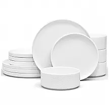 Aparelho de Jantar, Elegância e Sofisticação para Sua Mesa com 12 Peças, Formato Redondo e Estilo Minimalista, Noritake