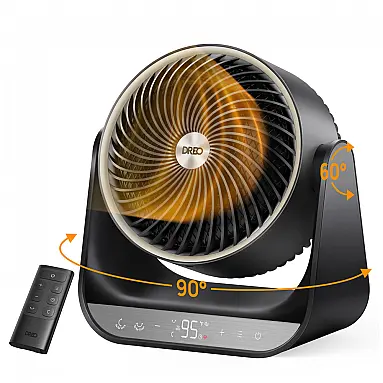 Aquecedor de Ambiente DREO Preto