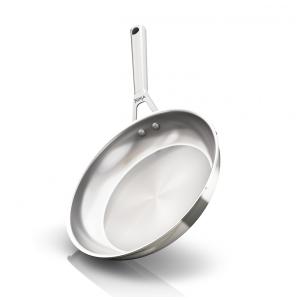 Frigideira 26cm Ninja EverClad inox tripla camada compatível com indução forno 315°C