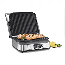 Churrasqueira, ill, Aço Inox, Elétrica, 110v, CUISINART GR 5B, Prateado