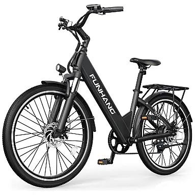 E-Bike Funhang EB-C2 Preta, Motor