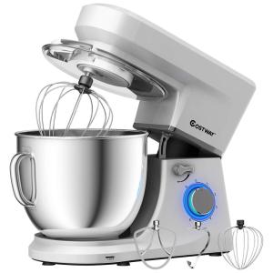 Batedeira COSTWAY 6 Velocidades 7 Litros 660W Prata 110V