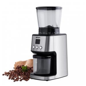 Moedor de Café Elétrico com Temporizador e 51 Configurações de Moagem, 110V 165W, Ollygrin, Prata