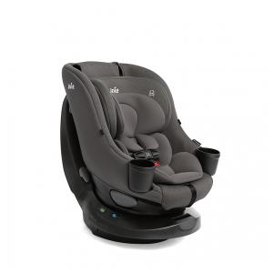 Cadeirinha de Bebê Joie Chili Spin 360 2-em-1 com Giro 360º e Instalação Fácil – Conectores LATCH e Cinto de Veículo. Cor: Thunder.