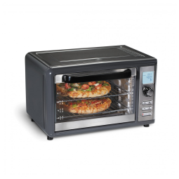 Forno Elétrico de Bancada com Grande Capacidade para até 2 Pizzas, 110V 1800W, Hamilton Beach
