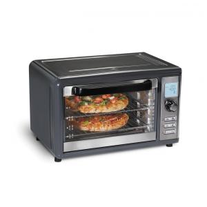Forno Elétrico de Bancada com Grande Capacidade para até 2 Pizzas, 110V 1800W, Hamilton Beach