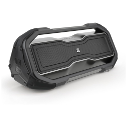 Caixa de Som Bluetooth Portatil ROCKBOX XL a Prova d IP67 com 20H de Reprodução e 5 Modos de Iluminação, ALTEC LANSING IMW999, Cinza