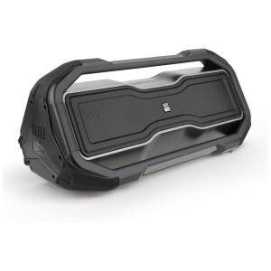 Caixa de Som Bluetooth Portatil ROCKBOX XL a Prova d IP67 com 20H de Reprodução e 5 Modos de Iluminação, ALTEC LANSING IMW999, Cinza