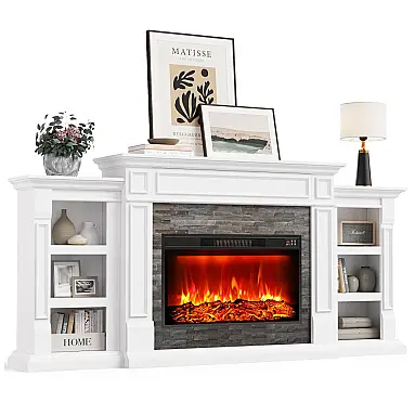 Lareira Elétrica Naice 183x95cm 1500W