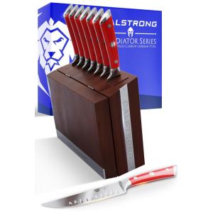 Conjunto de facas, vermelho, DALSTRONG, Vermelho