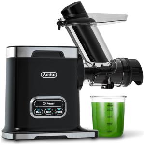 Centrífuga de Frutas, 2 Velocidades, Aço Inoxidável, 150W, 110v, AEITTO, Preto