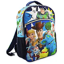 Mochila Escolar de Disney Toy Story 4 para Meninas e Meninos a Partir de 4 Anos, Azul