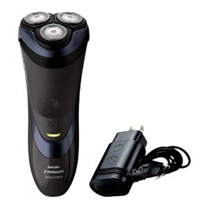 Barbeador Elétrico Masculino Portátil Philips S3570, Preto