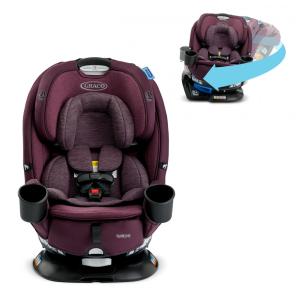 Cadeira de Bebê para Carro Graco Turn2Me 3 em 1 com Porta Copos, Peso Rec 2 a 45 kg, Vinho Londres