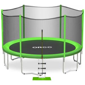 Cama Elastica Capacidade até 200 kg e Tamanho 4 Metros, ORCC, Verde