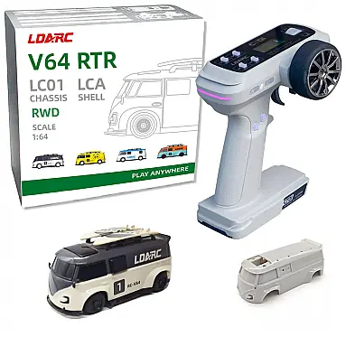 Mini Carro RC Escala 1:64
