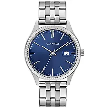 Relógio Masculino Analógico Quartzo, CARAVELLE 43B151, Prateado