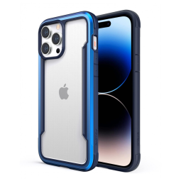 Capa para Iphone 14 Pro Max de Alta Resistencia Nível Militar, RAPTIC, Azul