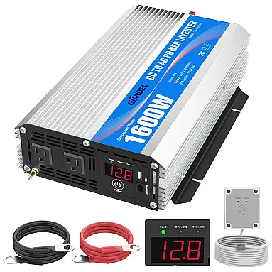 Inversor de Potência Automotivo 1600W,c,