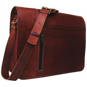 Bolsa, Pasta de Couro Masculina para Laptop, CUERO 8541569890, Marrom