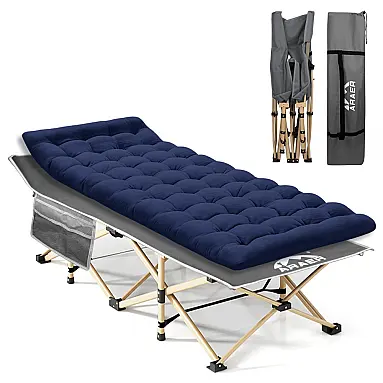 Cama Dobrável Portátil para Acampamento