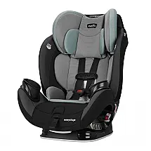 Evenflo EveryStage Cadeira de Bebê para Carro Conversível Cresce com a Criança até 54 kg, Preta