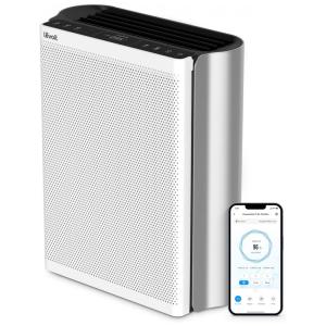 Purificador de Ar LEVOIT para Ambientes Grandes com Filtro Lavável e Monitor de Qualidade do Ar de 3 Canais WiFi Integrado