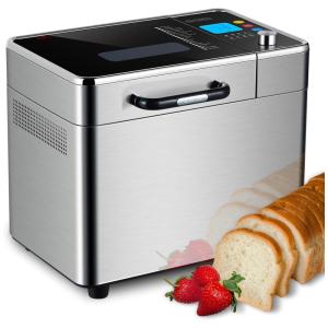 Kalamera Panificadora Automática com 18 Modos e Livro de Receita, 110V, Prata