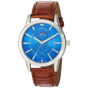 Relógio AnHomem Maclino Qartzo Pleira de Coro intético, U.S. POLO ASSN. US5226, Marrom