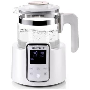 Aquecedor de Mamadeira, 1.2L com Controle de Temperatura Digital, 800W, 110v, RBAYSALE c12, Branco
