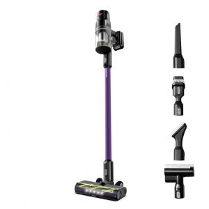 Aspirador de Pó sem Fio Leve com Bateria Removivel, 40 Min de Duração, 110V 300W BISSELL CleanView XR Pet, Roxo