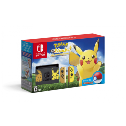 Console Nintendo Switch edição Pikachu e Eevee com jogo Pokémon Let’s Go Pikachu e Poké Ball Plus