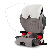 Assento Elevador com Encosto Britax Highpoint Cinza Ombré 2-em-1 18 a 54 kg