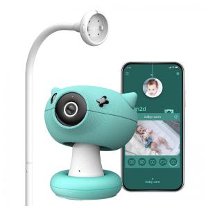 Babá Eletrônica Inteligente 5 em 1 pixsee com Sensor de Choro, Temperatura, Umidade e Visão Noturna