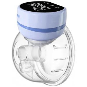 Wearable Breast Pump Hands Free Breast Pump with 3 Mode 9 Levels, Portable Electric Wearable Breast Pump, Leak Proof, Low Noise Painless