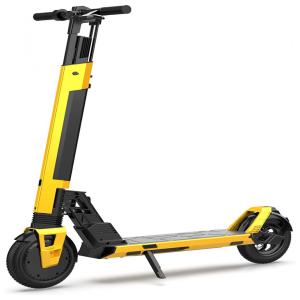 Patinete Elétrico NEX5 com Freio, 350W, HIBOY T1, Amarelo