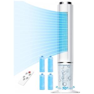 Climatizador Portátil com 3 Velocidades, 4 Modos e Temporizador, SKYICE, Branco