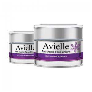 2 pacotes creme facial antienvelhecimento Avielle 4,6 onças