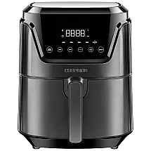 Fritadeira Elétrica 4.2L com Controle Digital, 1500W, 110V - CHEFMAN, Cinza Escuro