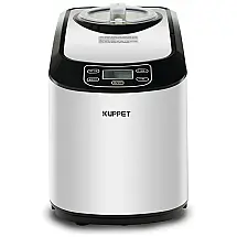 Sorveteira 1,4 Litros Temporizador de Desligamento Automático LCD Fácil de Limpar, KUPPET, Prateado