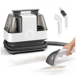 Extratora e Higienizadora de Estofados e Carpetes Portátil 15KPa Limpeza Profunda e Eficiente, 110V, Hapyvergo, Branca