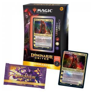 Magic The Gathering Dominaria United Deck de Commander, Legado dos Lendários e Pacote de Booster de Colecionador