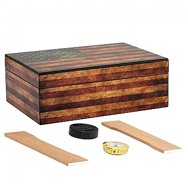 Humidor Old Glory Quality Importers
