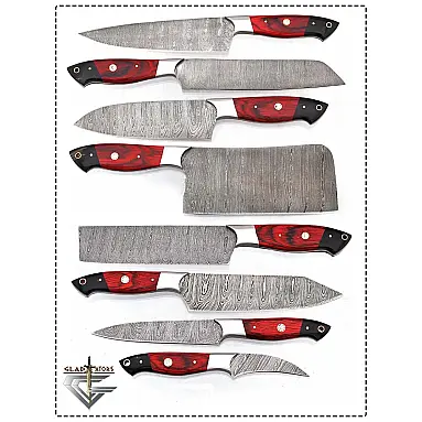 Conjunto de Facas Profissionais G16Red,
