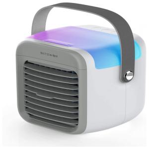 Climatizador de Ar BlitzWol MINI, Luz RGB Automática, 3 Velocidades, Branco 110V
