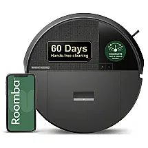 Robô Aspirador iRobot Roomba 205 DustCompactor Preto LiDAR Navegação 4 Níveis Potência 120min Bateria